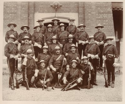 North West Mounted Police, Chelsea Barracks, Diamond Jubilee tekijältä Unknown photographer