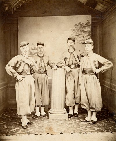 Paavin Zouaves - Paavin zouaves - 1865 - tekijältä Unknown photographer