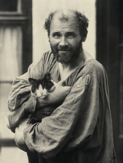 Kuva Gustav Klimtistä (1862-1918) tekijältä Unknown photographer