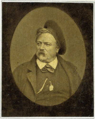 Alfred Grévinin (1827 - 1892) muotokuva vuonna 1887. tekijältä Unknown photographer