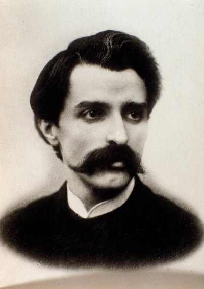 Alfredo Catalanin muotokuva (m/w kuva) tekijältä Unknown photographer