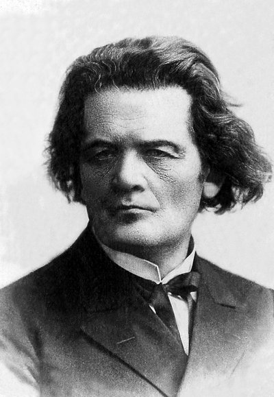 Muotokuva Anton Rubinsteinista (1829-1894), venäläisestä pianistista ja säveltäjästä. tekijältä Unknown photographer