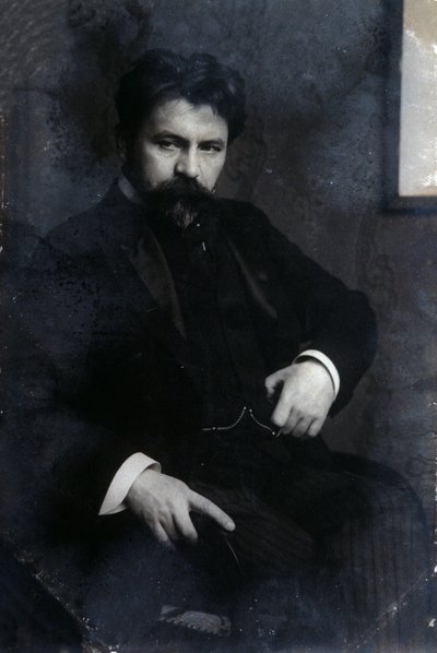 Arthur Nikischin muotokuva (m/w kuva) tekijältä Unknown photographer