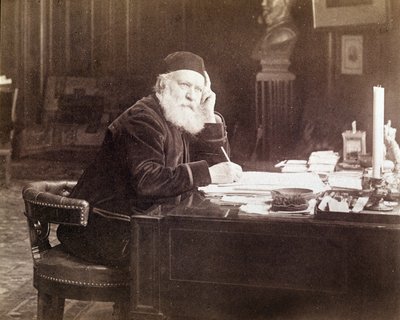 Charles Gounod (1818 - 1893), ranskalaisen säveltäjän muotokuva. tekijältä Unknown photographer
