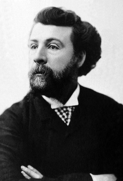 Edouard Pailleronin (1834-1899), ranskalaisen runoilijan ja näytelmäkirjailijan muotokuva. tekijältä Unknown photographer
