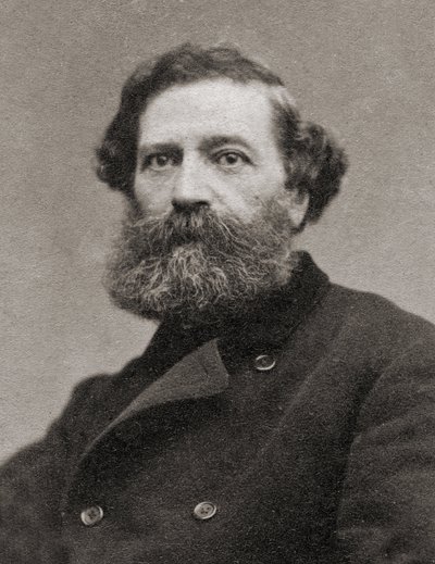 Felix Pyatin (1810-1889) muotokuva ranskalaisesta kirjailijasta, toimittajasta ja poliitikosta tekijältä Unknown photographer