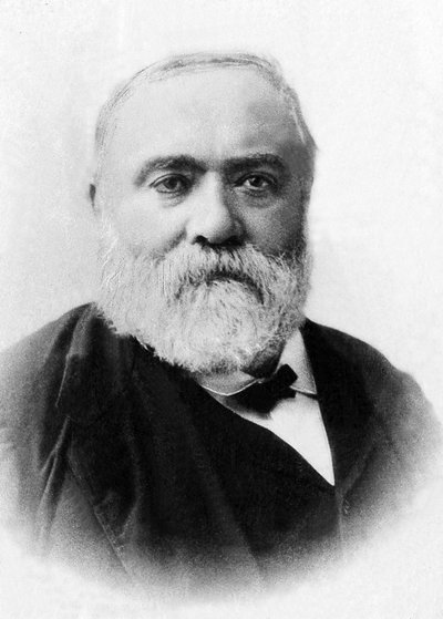 Ranskalaisen toimittajan Francisque Sarceyn (1827-1899) muotokuva. tekijältä Unknown photographer