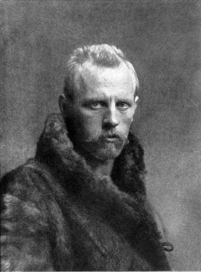 Norjan tutkimusmatkailijan Fridtjof Nansenin (1861-1930) muotokuva tekijältä Unknown photographer