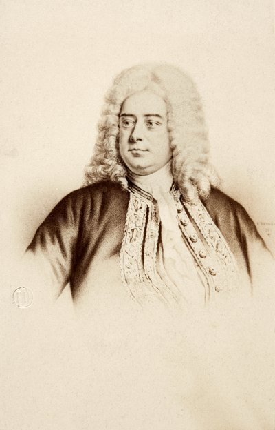 George Frideric Händelin muotokuva tekijältä Unknown photographer