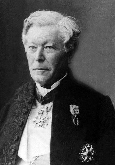 Ranskalaisen tähtitieteilijän Herve Auguste Fayen (1814-1902) muotokuva. tekijältä Unknown photographer