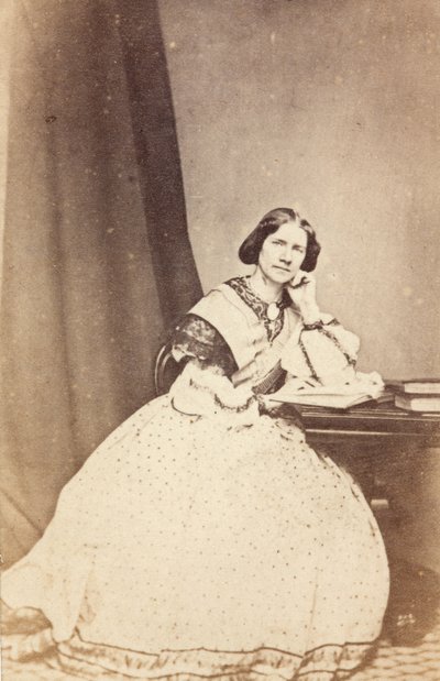 Jenny Lind Goldschmidtin muotokuva tekijältä Unknown photographer