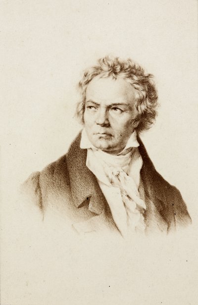 Ludwig van Beethovenin muotokuva tekijältä Unknown photographer