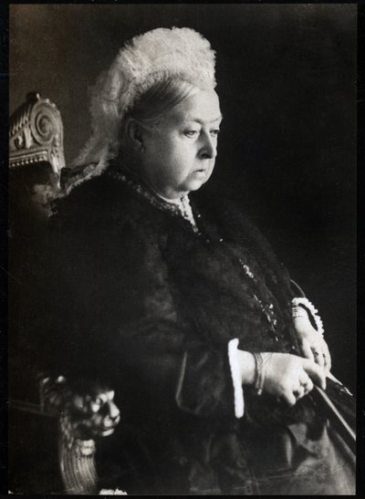 Muotokuva kuningatar Victoriasta (Victoria Iere) (1819-1901), Ison-Britannian ja Irlannin yhdistyneen kuningaskunnan kuningatar. FPL kokoelma. tekijältä Unknown photographer