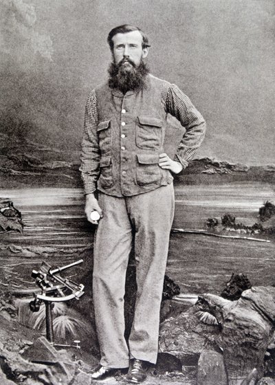 Speken muotokuva, brittiläinen tutkimusmatkailija (1827 - 1864) tekijältä Unknown photographer