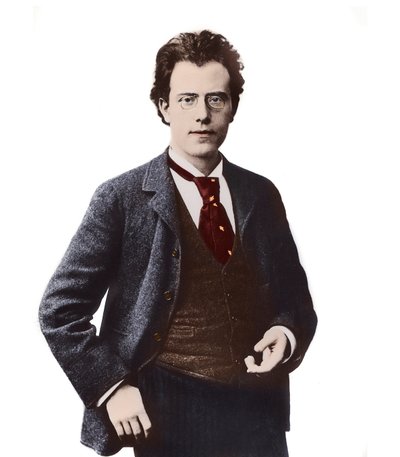 Itävaltalaisen säveltäjän ja kapellimestari Gustav Mahlerin muotokuva - tekijältä Unknown photographer