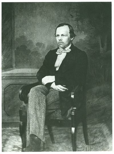 Muotokuva kirjailijasta Fjodor Mihailovitš Dostojevski (1821-1881), Nimetön tekijältä Unknown photographer