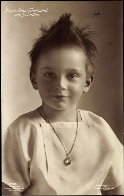 Preussin prinssi Louis Ferdinand, Liersch 3435 tekijältä Unknown photographer