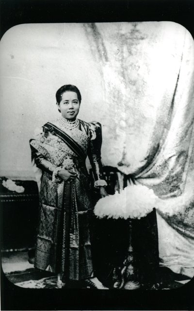 Kuningatar Saovabha Phongsri, n. 1880 (m/v kuva) tekijältä Unknown photographer
