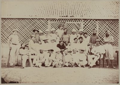 Royal Artillery Cricket Teams, Intia tekijältä Unknown photographer