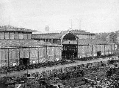 Pariisin keskustori (Balard-paviljongit), 1800-luvun loppu tekijältä Unknown photographer