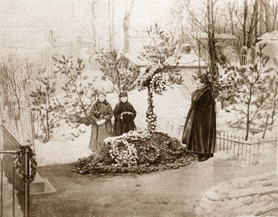 Venäläisen kirjailijan Fjodor Dostojevskin perhe (Dostojevski tai Dostojevski tekijältä Unknown photographer