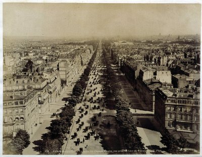 Näkymä Champs-Elysees