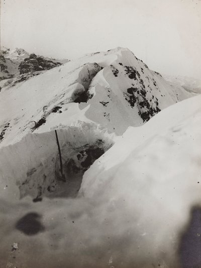 Ensimmäinen maailmansota: vuoristomaisema tekijältä Unknown photographer