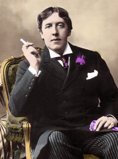 Oscar Wilden muotokuva. 1800-luvun valokuva tekijältä Unknown photographer