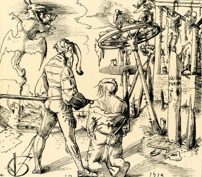 Korkein oikeus tekijältä Urs (1485-1528) Graf