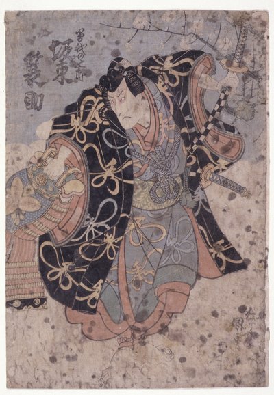 Bändi? Minosuke Soga Gorin roolissa? (värillinen puupainatus) tekijältä Utagawa (1786 1865) Kunisada