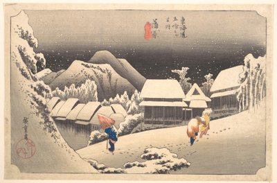Iltalumi tekijältä Utagawa Hiroshige