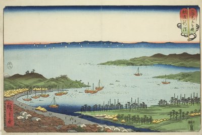 Echigo Niigata - Echigo Province (Echigo Niigata) - Echigo Province (Echigo Niigata) tekijältä Utagawa Hiroshige