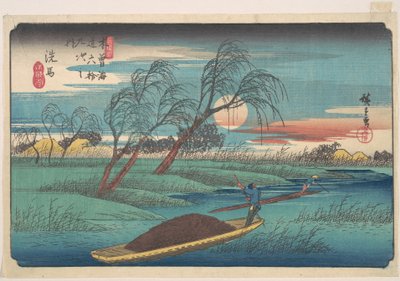 Senban asema tekijältä Utagawa Hiroshige