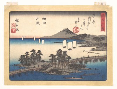  tekijältä Utagawa Hiroshige