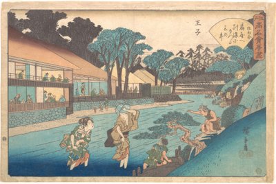 Ōgiya Ōjissa tekijältä Utagawa Hiroshige