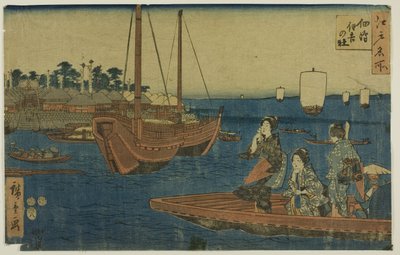 Puupiirros tekijältä Utagawa Hiroshige