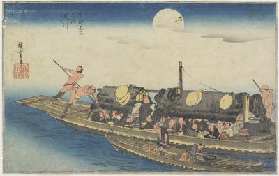 Starry ver, c. 1834 tekijältä Utagawa Hiroshige