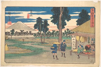 Yoshiwara tekijältä Utagawa Hiroshige