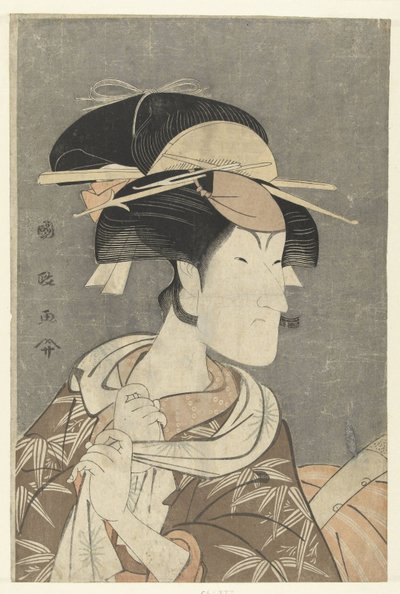 Osa s Tepo RT Ret Van Nakayama Tomi Saburo tekijältä Utagawa Kunimasa