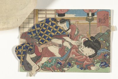 Siirrettävä eroottinen printti tekijältä Utagawa Kunisada (I)