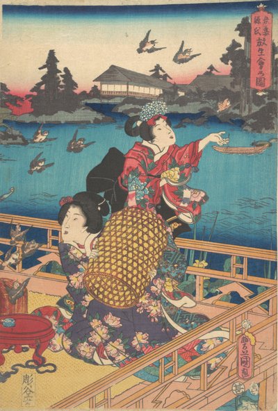 Tulosta. tekijältä Utagawa Kunisada
