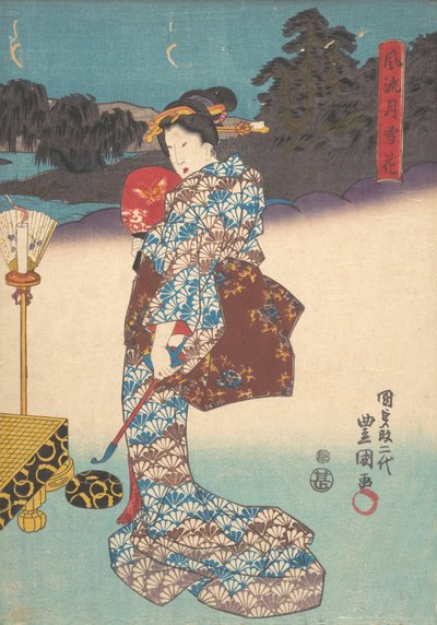 Tulosta. tekijältä Utagawa Kunisada