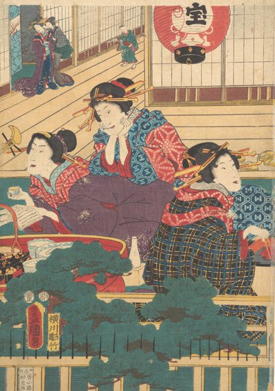 Tulosta. tekijältä Utagawa Kunisada