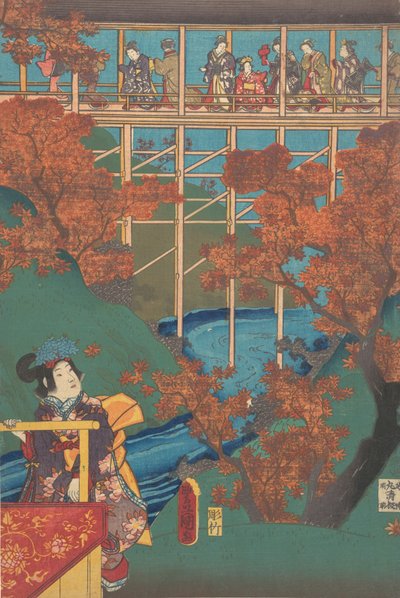 Tulosta. tekijältä Utagawa Kunisada