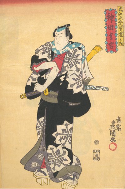 Printti, 1800-luku, 1800-luku. tekijältä Utagawa Kunisada