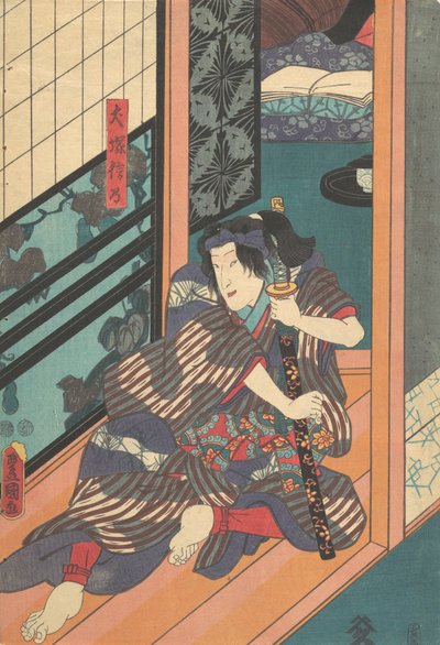 Printti, 1800-luku, 1800-luku. tekijältä Utagawa Kunisada