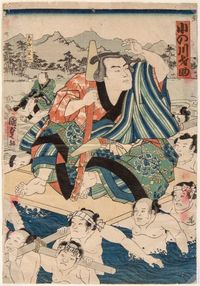 Saiskue Onogawa. Utagawa Kunisada on hyvä (1823-1880) tekijältä Utagawa Kunisada II