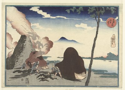 Imado Asakusassa Asakusa Imado (otsikko esineessä) Kuuluisia paikkoja itäisessä pääkaupungissa (sarjan nimi) Toto meisho (sarjan nimi esineellä) tekijältä Utagawa Kuniyoshi