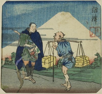 The Mirror of Joruri Plays (The Mirror of Joruri Plays) tekijältä Utagawa Kuniyoshi