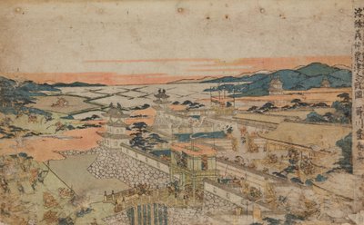 Hyökkäys linnoitukseen tekijältä Utagawa Toyoharu